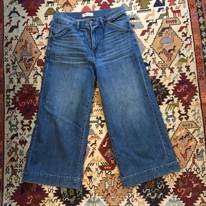 Madewell Wide Leg Crop